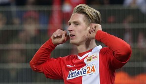 Sebastian Polter war zuletzt an Union Berlin ausgeliehen