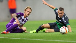 Die Schalker taten sich lange schwer mit dem österreichischen Zweitligisten