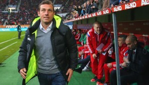 Markus Weinzierl übernahm 2012 den FC Augsburg als Trainer