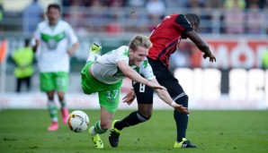 Andre Schürrle hat beim VfL Wolfsburg noch nicht voll reingefunden