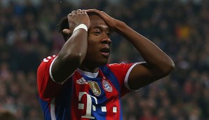 David Alaba erzielte am Samstag gegen Schalke noch das Führungstor