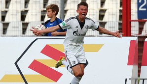 Fabian Reese nimmt auch am Abschlusstraining der Schalker teil