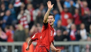 Robert "Fünferpack" Lewandowski trifft derzeit beinahe nach Belieben