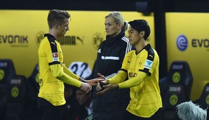 Reus musste kurz vor der Pause raus