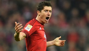 Robert Lewandowski erzielte in dieser Bundesliga-Saison 15 Tore in 15 Spielen