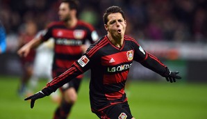 Javier Hernandez war in der Hinrunde nicht zu stoppen