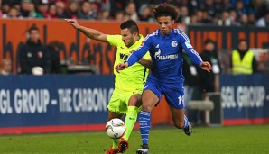 Leroy Sane (r.) debütierte im November in der deutschen Nationalmannschaft