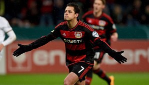 Javier Hernandez musste wegen einer Muskelverletzung zuletzt aussetzen