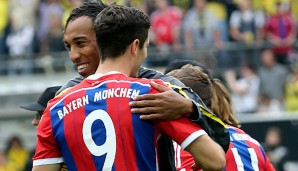 Lewandowski und Aubameyang sind derzeit die besten Stürmer der Bundesliga