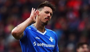 Sandro Wagner traf beim Spiel gegen Mainz nicht ins Schwarze