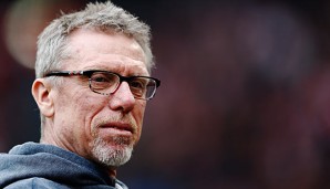 Peter Stöger feierte 2014 mit den Kölnern den Aufstieg