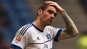 Pierre-Michel Lasogga erzielte für den Hamburger SV in 27 Spielen sechs Tore