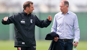 Markus Weinzierl hat in Augsburg noch einen Vertrag bis 2019