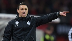 Niko Kovac setzte sich mit seiner Eintracht gang knapp gegen Nürnberg durch