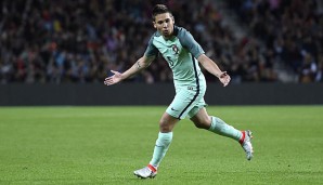 Raphael Guerreiro spielt für die Nationalmannschaft von Portugal