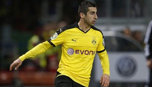 Henrikh Mkhitaryan erzielte elf Saisontore in der vergangenen Saison