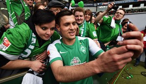 Zlatko Junuzovic gehört in Bremen zu den Publikumsieblingen