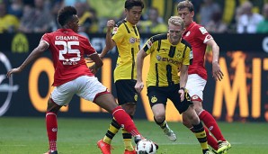 Die BVB-Akteure um Andre Schürrle hatten arge Probleme mit den Temperaturen