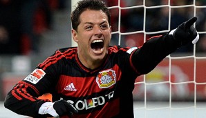 Wie lange jubelt Chicharito noch für Bayer Leverkusen?