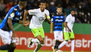 Luiz Gustavo führte die Wölfe im DFB-Pokal als Kapitän auf das Feld