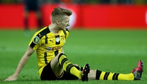 Marco Reus zog sich die Verletzung im DFB-Pokalfinale gegen die Bayern zu