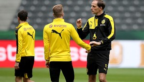 Marco Reus soll laut Thomas Tuchel in absehbarer Zeit wieder ins Training einsteigen