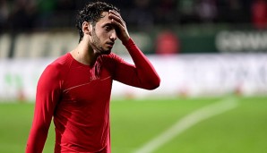 Der Einsatz von Hakan Calhanoglu gegen Hoffenheim ist fraglich