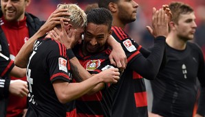 Kevin Kampl und Karim Bellarabi wollen bald wieder zusammen jubeln