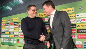 Max Eberl stellt Dieter Hecking ein gutes Zeugnis aus