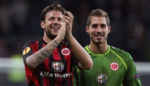 Marco Russ und Kevin Trapp kennen sich aus Eintracht-Zeiten