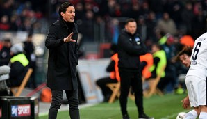 Roger Schmidt will mit Bayer in der Rückrunde den Umschwung schaffen