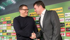 Dieter Hecking spricht über einen Wechsel von Max Eberl