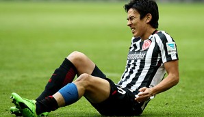 Makoto Hasebe zog sich eine Risswunde am Bein zu