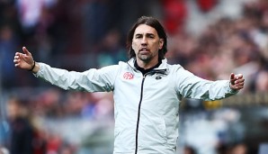 Martin Schmidt stellt sich mit Mainz auf den Abstiegskampf ein