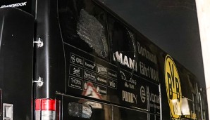 Der Mannschaftsbus des BVB war Ziel eines Sprengstoffanschlags