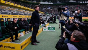 Dieter Hecking ist seit Winter Trainer von Borussia Mönchengladbach