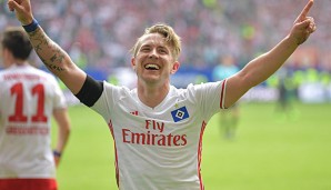 Lewis Holtby vom Hamburger SV