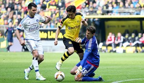 Shinji Kagawa erzielt sein erstes Saisontor gegen den HSV