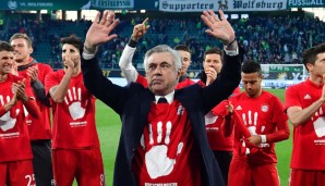 Carlo Ancelotti ist der erste Trainer, der in vier der fünf großen Ligen Meister wird!