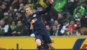 Emil Forsberg spielt seit 2015 für RB Leipzig