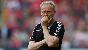 Christian Streich ist nicht unglücklich über das Saisonende