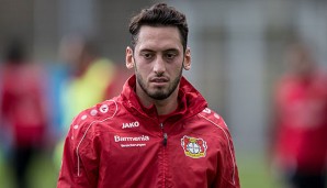 Aufgrund seiner Sperre musste sich Calhanoglu zuletzt mit Trainingseinheiten begnügen