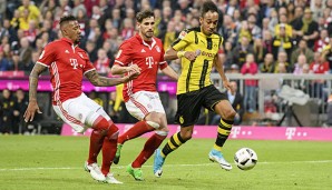 Pierre-Emerick Aubameyang holte sich die Torjägerkanone in der abgelaufenen Saison