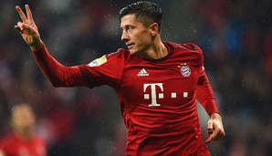 Robert Lewandowski spielt seit 2014 für den FC Bayern München