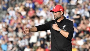 Jürgen Klopp spielte mit dem Liverpool FC ein Freundschaftspiel gegen die Hertha