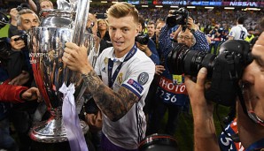 Toni Kroos hat mit Real Madrid die Champions League gewonnen