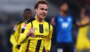 Mario Götze kann wohl bald wieder ins Mannschaftstraining einsteigen