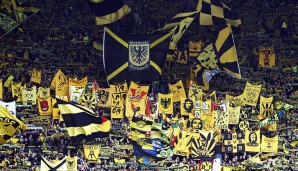 Die Südtribüne der BVB-Anhänger im Signal Iduna Park ist europaweit bekannt