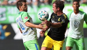 Mario Götze (r.) stand erstmals seit dem 29. Januar in der Startelf bei einem Bundesligaspiel