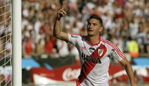 Lucas Alario erzielte in 92 Spiele für River 40 Tore und soll Bayers Sturmproblem lösen